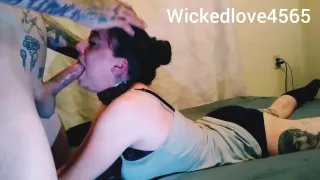 Late Night Sloppy Facefuckin Throat Pie