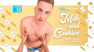Milch und Kekse - VirtualRealGay