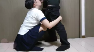 Bukkake Onto Schoolgirl Uniform【裏垢女子／絶滅黒髪系】