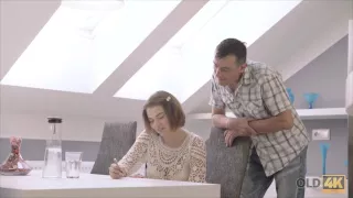 Old Wise Gentleman With A Young Beautiful Girl P2 With Marina Visconti