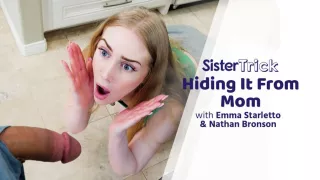 Emma Starletto & Nathan Bronson in Hiding It From Mom