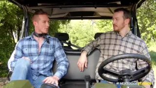 Mark Lengthy And With Jackson Cooper