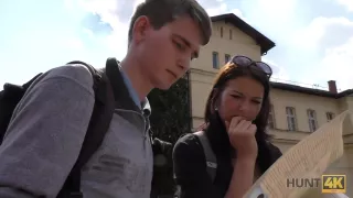 Brutal Guy Fucking A Hot Chick In Front Of Her