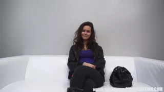 Most Beautiful - Teen Brunette Girl First Porn Casting