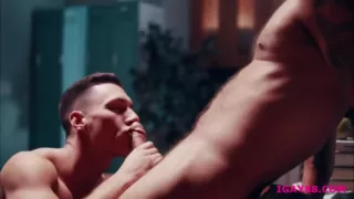 hunk gays and alternate blowjob  - adam ramzi and tristan hunter