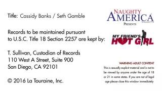 Cassidy Banks - myfriendshotgirl