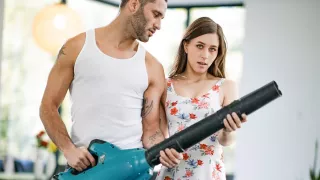 Damon Dice & Kourtney Rae in Something About The Gardener