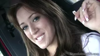 Hot Babe Goes With Her Boyfriend To Shop