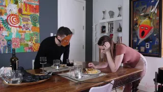 Analized teen spanked hard with machine before anal