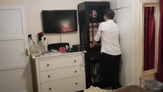 Deviant Designs Playtime - K Gets Caged + Shocked