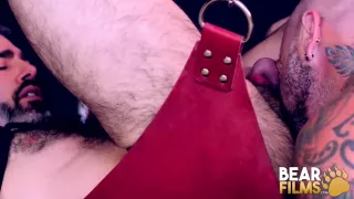 BEARFILMS Rex Hunter Raw Fucked By Bear Scotty Rage