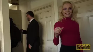 Sub Babe Pussy And Anal Banged Hardcore - Pascal White