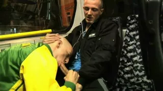 Two Men Having Sleazy Pleasure In German Tram