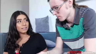 Violet Myers In Busty Stunner Sucks Dick Before Riding