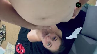 Hot Wife Seduces Husband With Sexy Striptease And Feet Showing Bj & Gets Fucked Hard With Facial!!