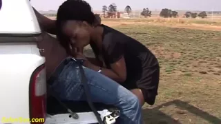 Ebony Stepsister, First Car Sex