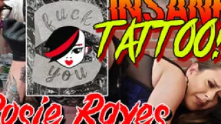 Rosie Rayes lässt sich ein Arschloch-Tattoo stechen und nimmt dann eine Sahnetorte!
