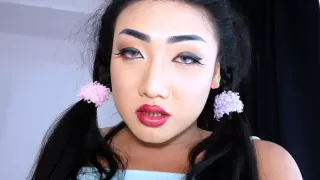 Große Titten Ladyboy Schlampe gefickt Bareback Anal Missionar und Doggystyle