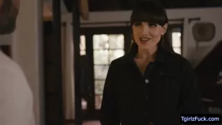 naughty transsexual  beauty natalie mars receives a massage and hard anal