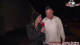 PUBLIC CASTING german teen persuaded guy on street for sex