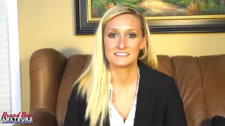 Big Booty Office Uniform Casting - Addison Hurts