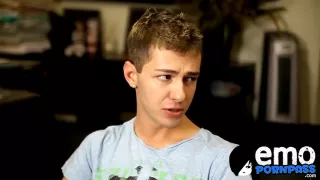 18yo stud Brice Carson fucks for cumshot after blowjob