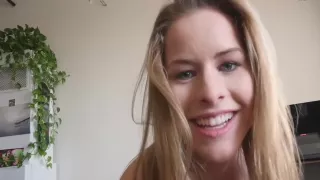Innocent teen begs for my cum. Amateur big ass blonde whore with Lilly Ford