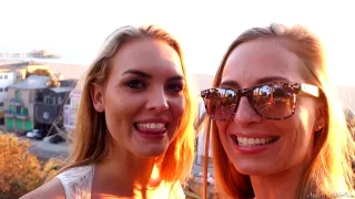 Cosima Knight and Roxy Rox enjoy licking