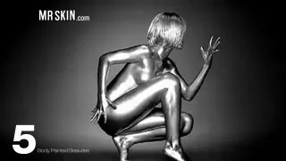 Top 5 Body Painted Beauties - Mr.Skin