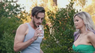 Jessa Rhodes and her new lover like to have sex all the time, until they get exhausted