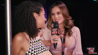 Young blonde having her first lesbian lover