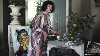 Olive Glass and her best friend are often meeting up to fuck until both of them cum