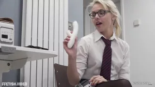 British schoolgirl masturbating two toys