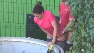 lunchtime quicky behind the warehouse