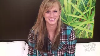 Barely legal teen is about to get nailed on web cam, for the first time ever