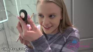 Paris White in Virtual Vacation Movie - ATKGirlfriends