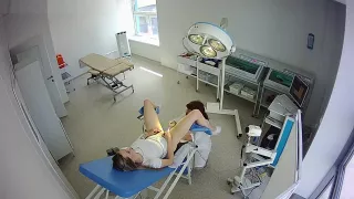 Gyno exam hidden cam