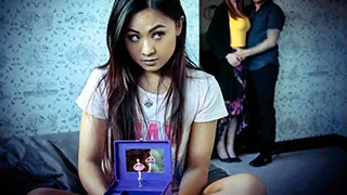 Elle Voneva & Lillian Stone in Foster Daughter Caught Stealing And Punished - FosterTapes