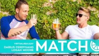 Logan Moore & Darius Ferdynand in Match - SexLikeReal Gay