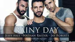 Jay Roberts & Jessy Ares & Nathan Raider in Rainy Day - SexLikeReal Gay