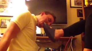 Hippie Makes Slut Boy Lick Her Birkenstocks And Feet