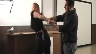 Christina arrested again