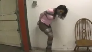 christina tape gagged tight