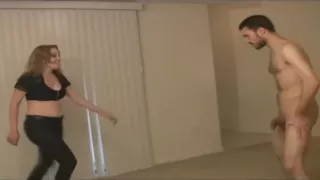 brutal ballbusting