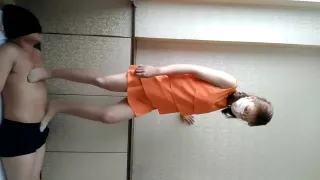 Chinese Femdom Trampling