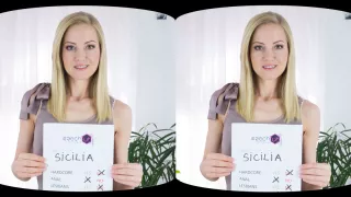 CzechVRCasting 077 Blond Sicilia in Casting