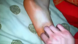 Sleepy foot fetish & Foot Massage