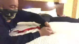 Ebony soles tickled spread eagle pt 1