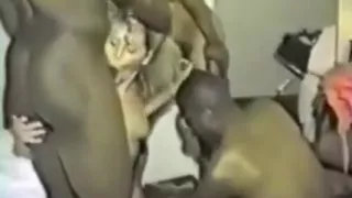 British Girl Interracial Gang Bang Part 2