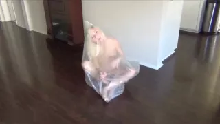 The plastic bag encasement